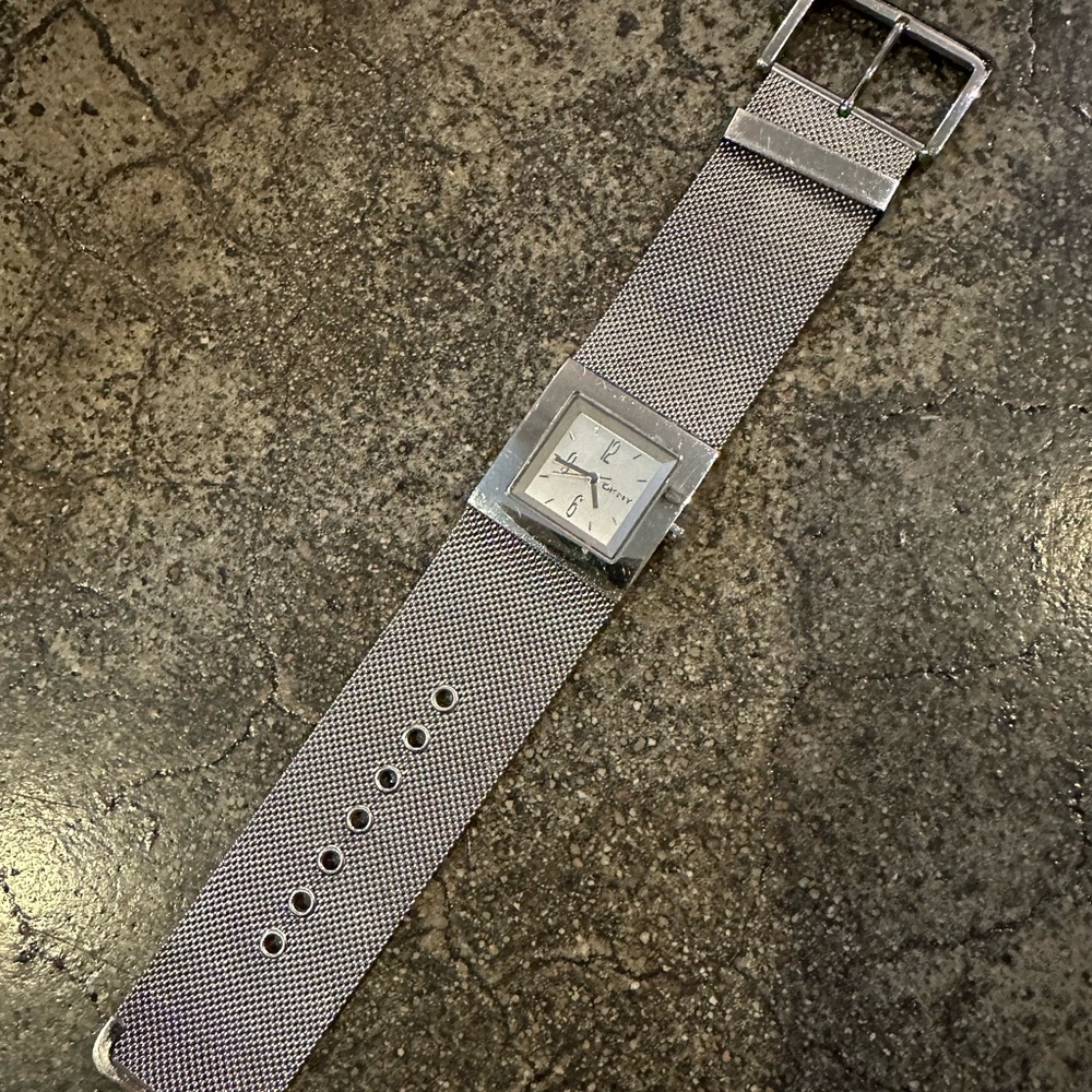 DKNY Silver mesh watch